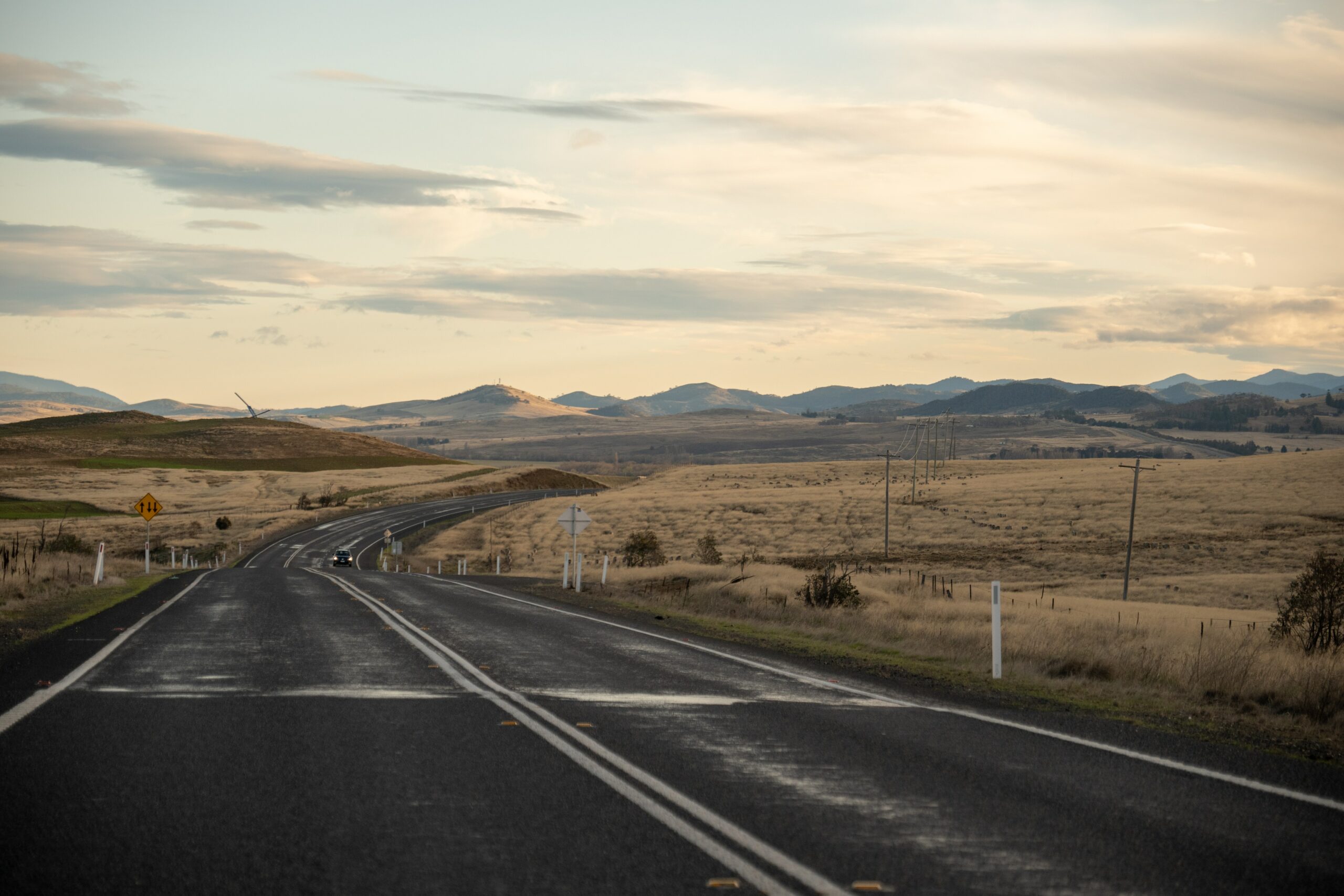 Landscape shot of country New South Wales